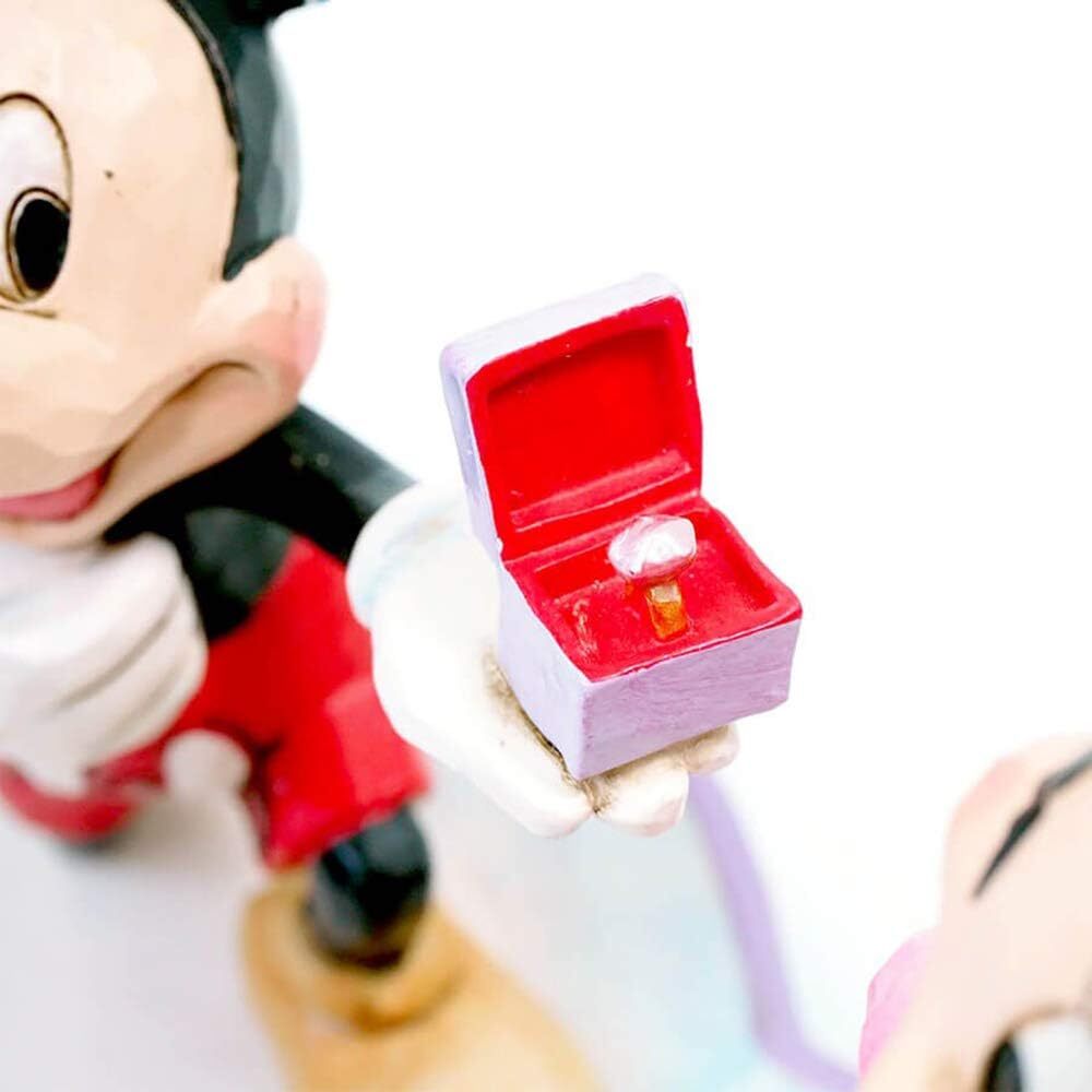 Disney Mickey and Minnie Figurine - Red, Pink, Black - Picture 3 of 5